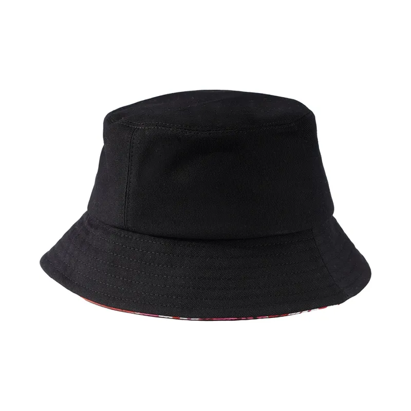 CHANEL Cotton Bucket Hats Women's Black-2