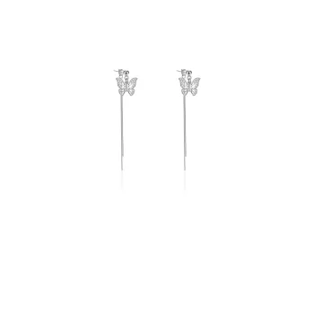 7℃ S925 Silver Drop Earrings Women's