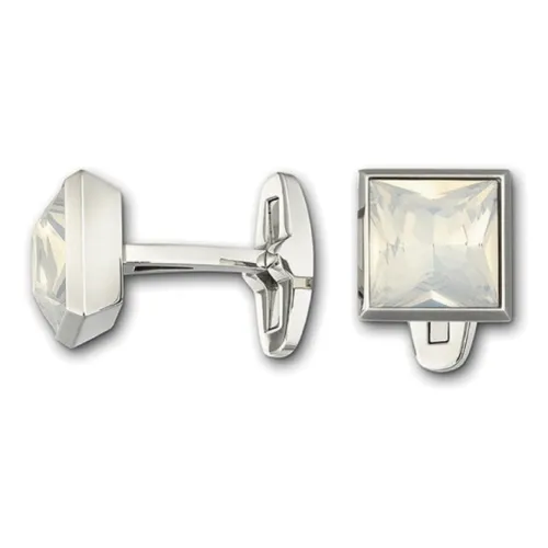 Swarovski Cufflinks Men White