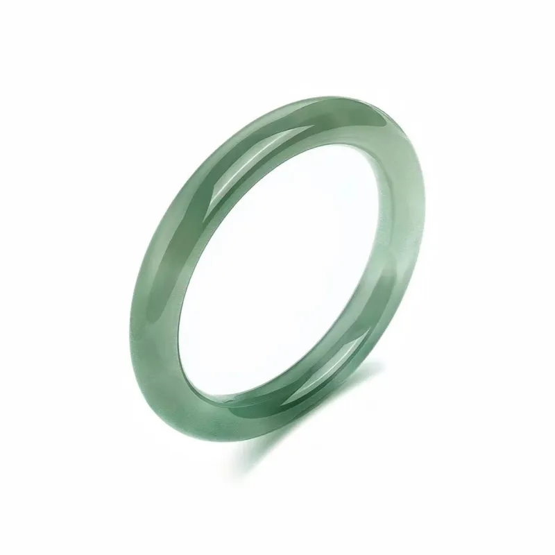 Bermuda Eyes Chalcedony Jade Bangles Women's-0