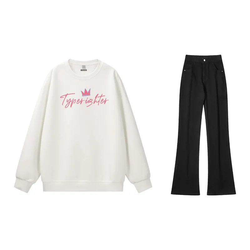 TYPERIGHTER Sweatshirt Set Unisex-16