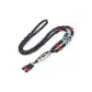 Black White Dzi Bead Necklace