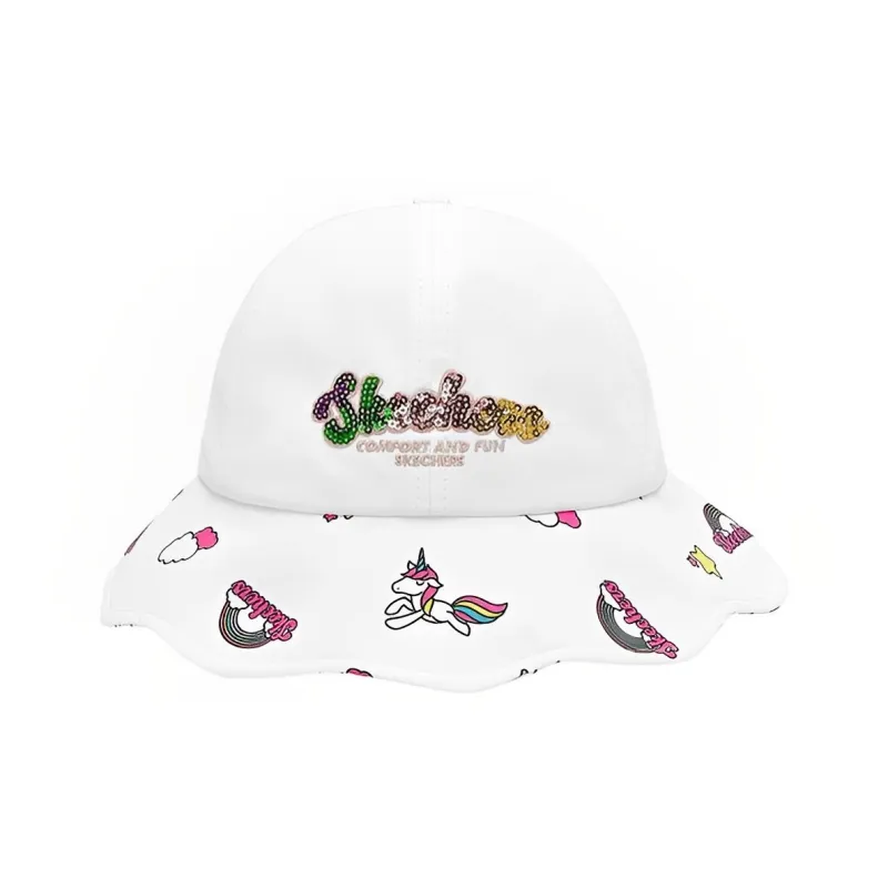 Skechers Bucket Hats Kids White-1