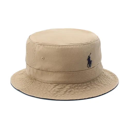 Polo Ralph Lauren Bucket Hats Unisex Khaki