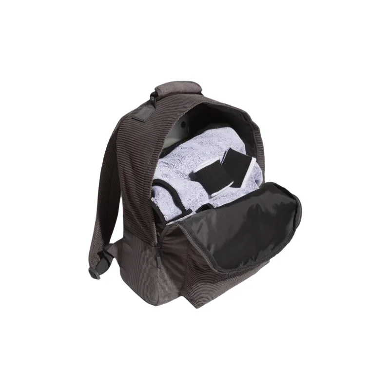 Adidas Recycled Polyester Backpack Regular Unisex Charcoal Gray-2