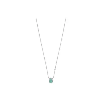 Boucheron 18kt White Gold Serpent Bohème Aquaprase Diamond Pendant