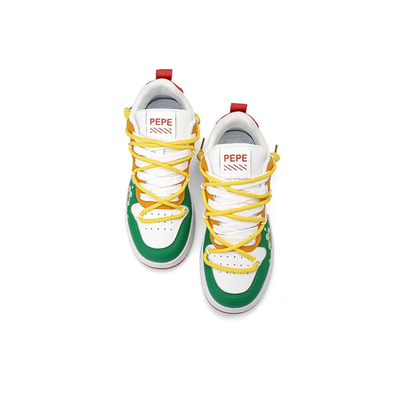 Pepe The Frog Skateboard Shoes Unisex-26
