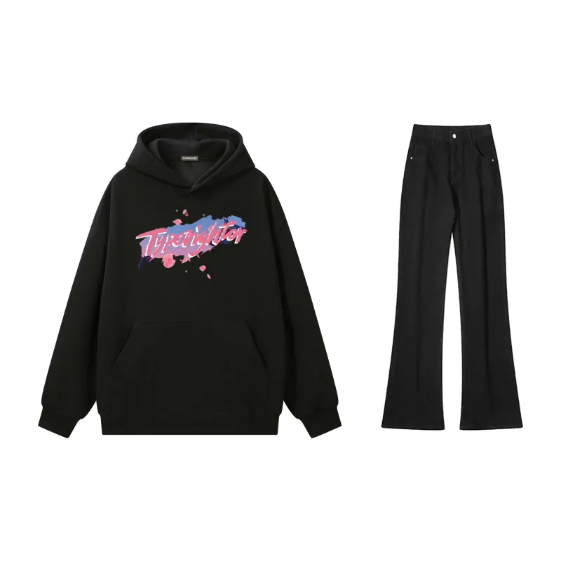 TYPERIGHTER Sweatshirt Set Unisex-1