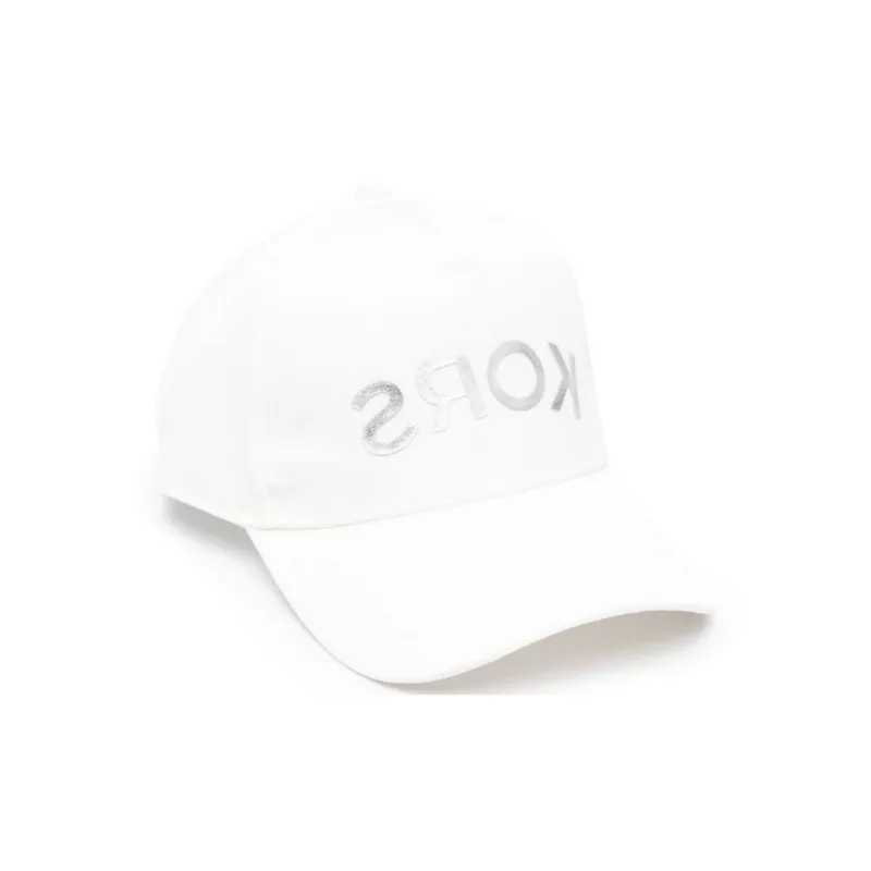 MICHAEL KORS Polyester Baseball Caps Kids' White-1