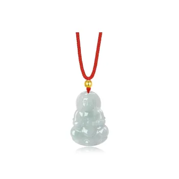 LOVING Bean Type Jadeite Necklaces Unisex