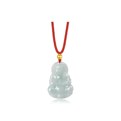 LOVING Bean Type Jadeite Necklaces Unisex