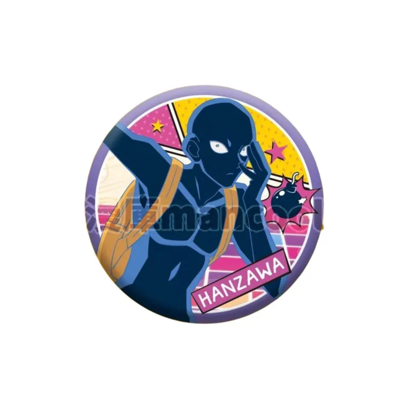 MANCOOL Detective Conan Case Closed Suspect Mr. Zase City Walk Collection Badge Badges-4