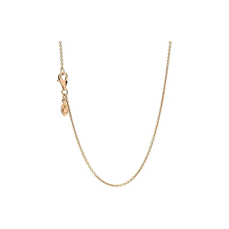 Pandora Copper Silver Alloy Necklaces Unisex-1
