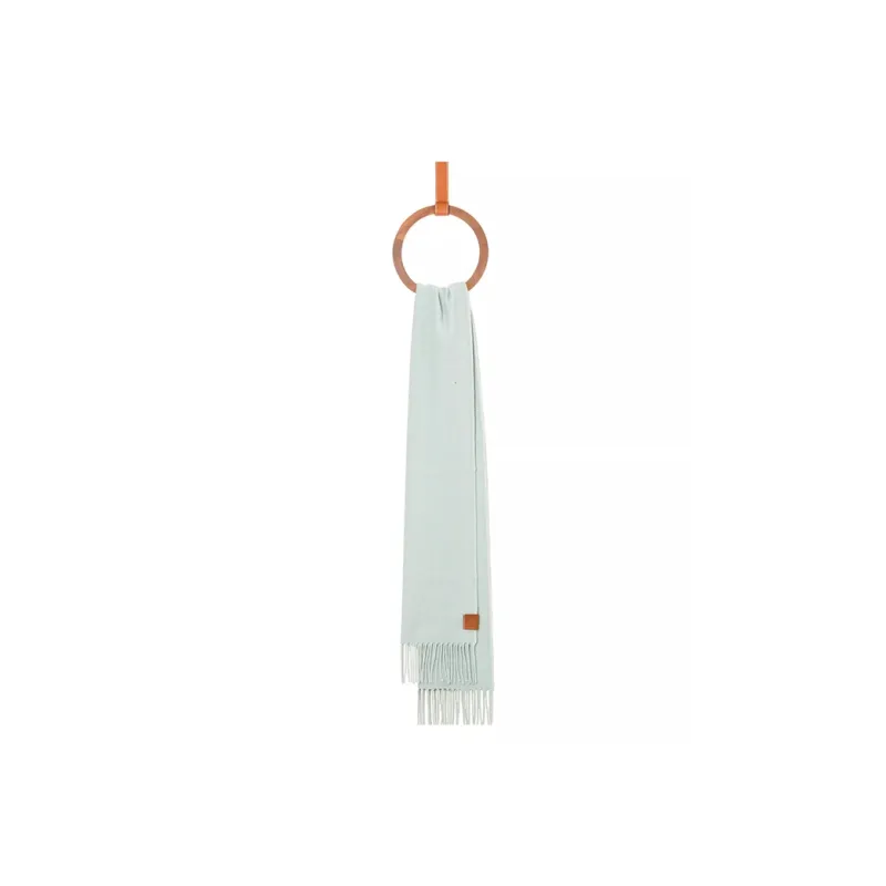 LOEWE Monogram Jacquard Fringed Scarf-0