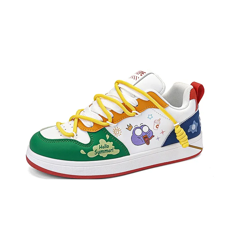 Pepe The Frog Skateboard Shoes Unisex-11