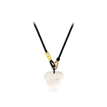 Teddy Bear Collection Chalcedony Necklaces Unisex