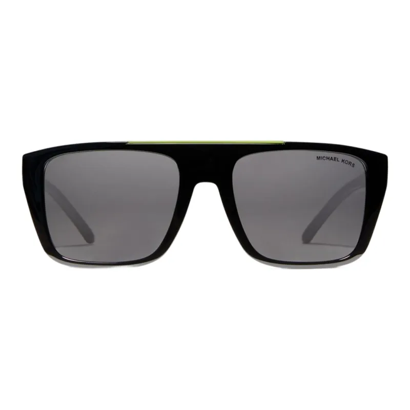 MICHAEL KORS Plastic Irregular Shape Sunglasses Men's Black-1
