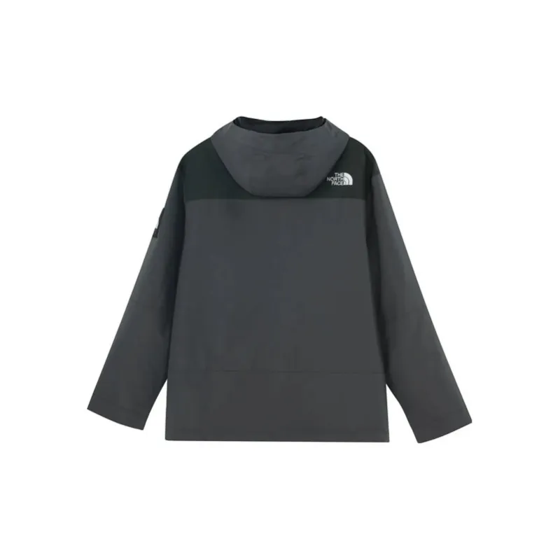THE NORTH FACE Outdoor Hiking Water Resistant Windproof Breathable Windbreaker Jacket Men's Dark Gray-1