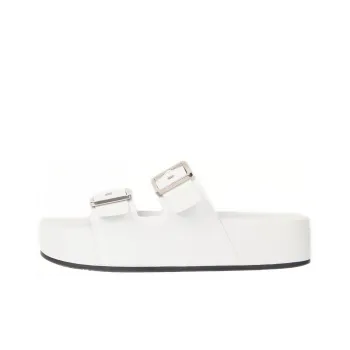 Balenciaga Mallorca Thick Bottom Sandals White Women's