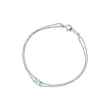 TIFFANY & CO. Platinum Bracelets Women's Silver