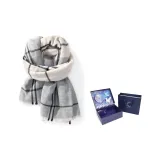 Apricot Gray Plaid (Unicorn Gift Box)