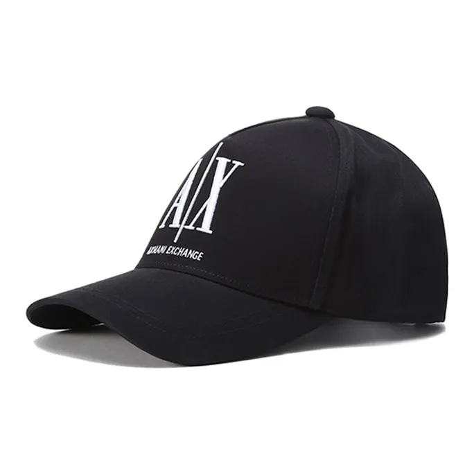 ARMANI EXCHANGE Logo embroidered Cotton Baseball Cap-0