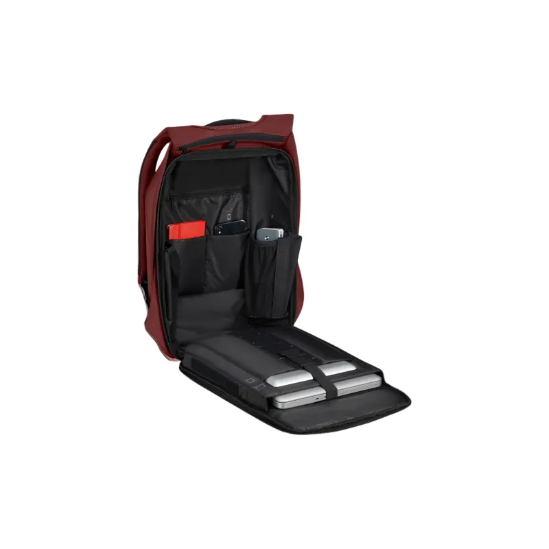 SAMSONITE Recycled Material Backpack Men's Terra Cotta Red-4