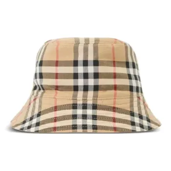 Burberry Check-print Reversible Bucket Hat