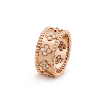 Van Cleef & Arpels Rose Gold Rings Women's