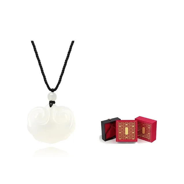 AFFLATUS Jade Necklaces Unisex-4