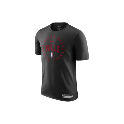 Nike Chicago Bulls T-Shirts Men Black