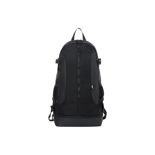 Mizuno Polyester Polyurethane Backpack Regular Unisex Black