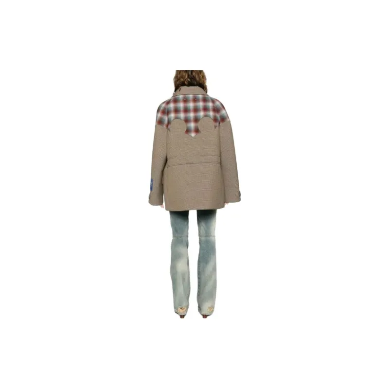 Maison Margiela x Pendleton FW23 Business Suit Unisex Brown-3