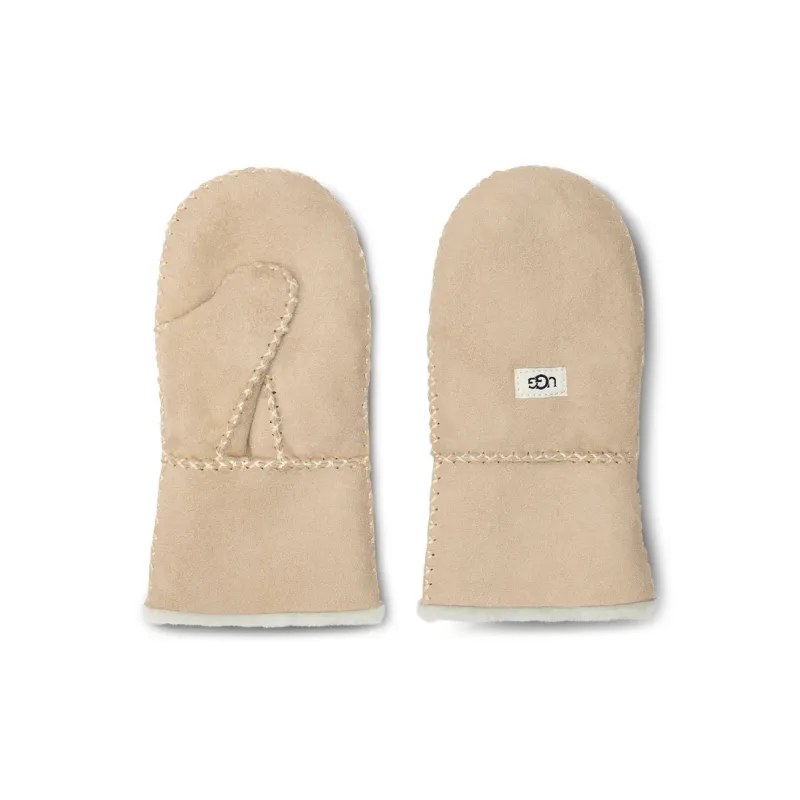 UGG Knit Gloves Kids Khaki-1