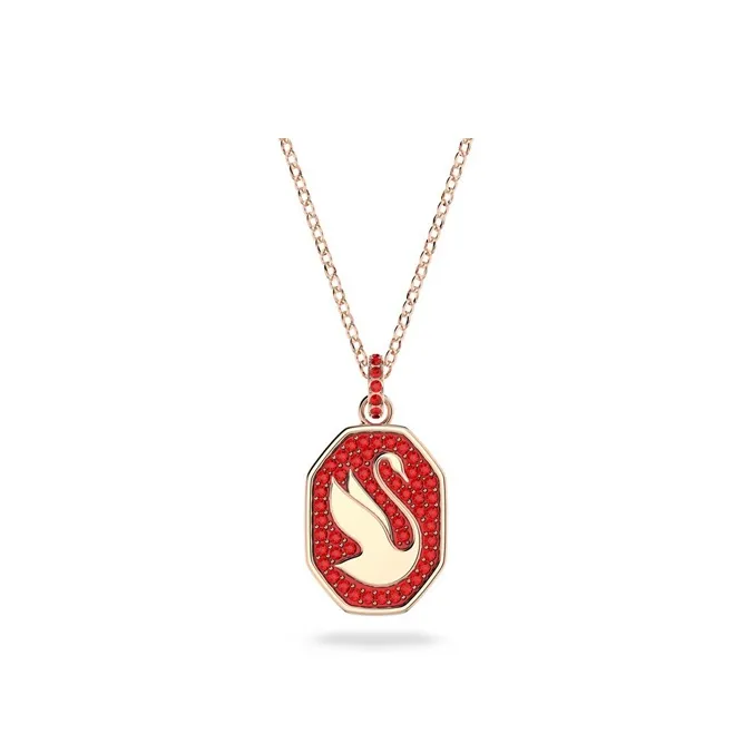 Swarovski Swan Gold Plated Necklaces Women's-0