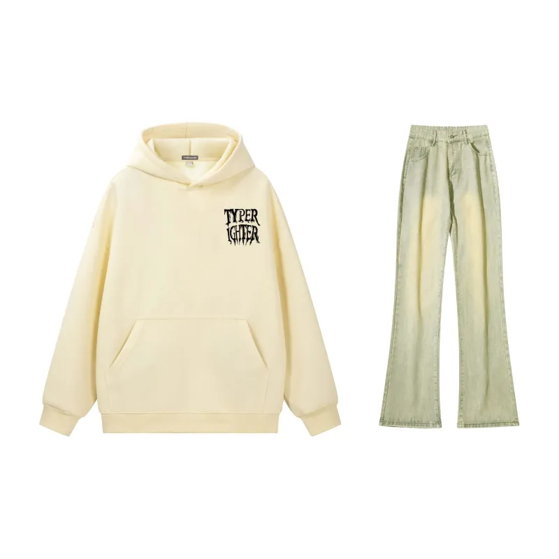 TYPERIGHTER Sweatshirt Set Unisex-14