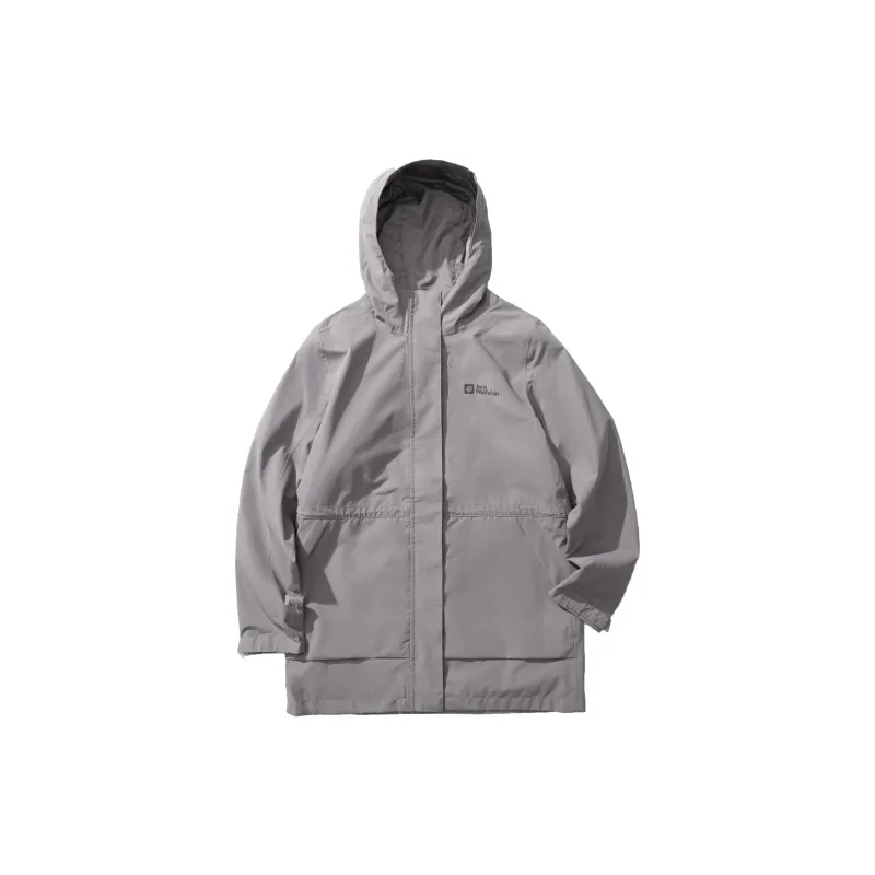 Jack Wolfskin Waterproof And Windproof To Keep Warm Windbreaker Jacket Women's-7
