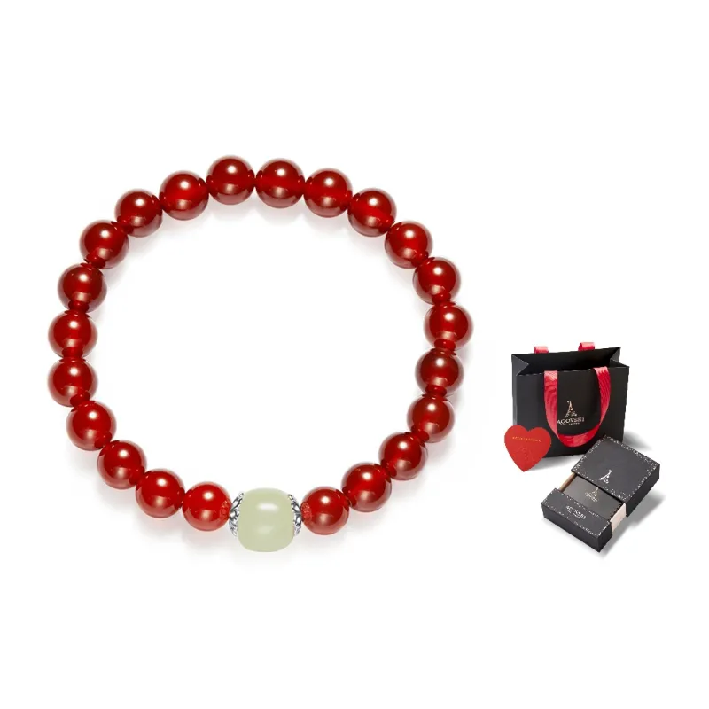 AGOVSKI Agate Jade Bracelets Women's-3