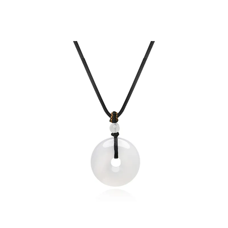Zheng Baifu Agate Jade Necklaces Unisex-3