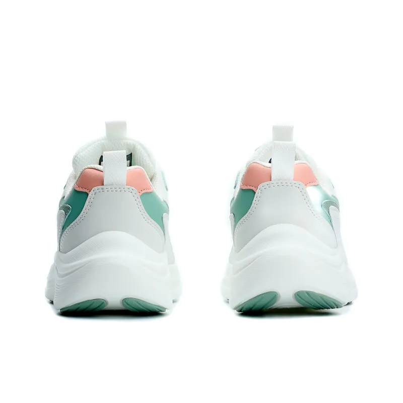 XIDELONG Coverage Balance Low Top Anti Rollover Stable Support Sprint Running Shoes Women's Jade Purity-3