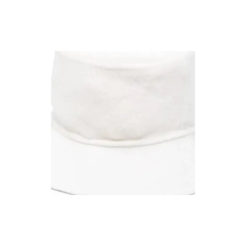 PAROSH Wool Bucket Hats Women's White-2
