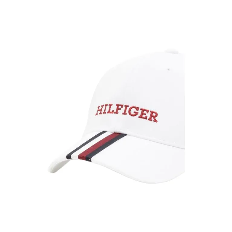 Tommy Hilfiger Cotton Baseball Caps Kids' White-2