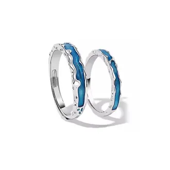 MOVER S999 Fine Silver Rings Unisex