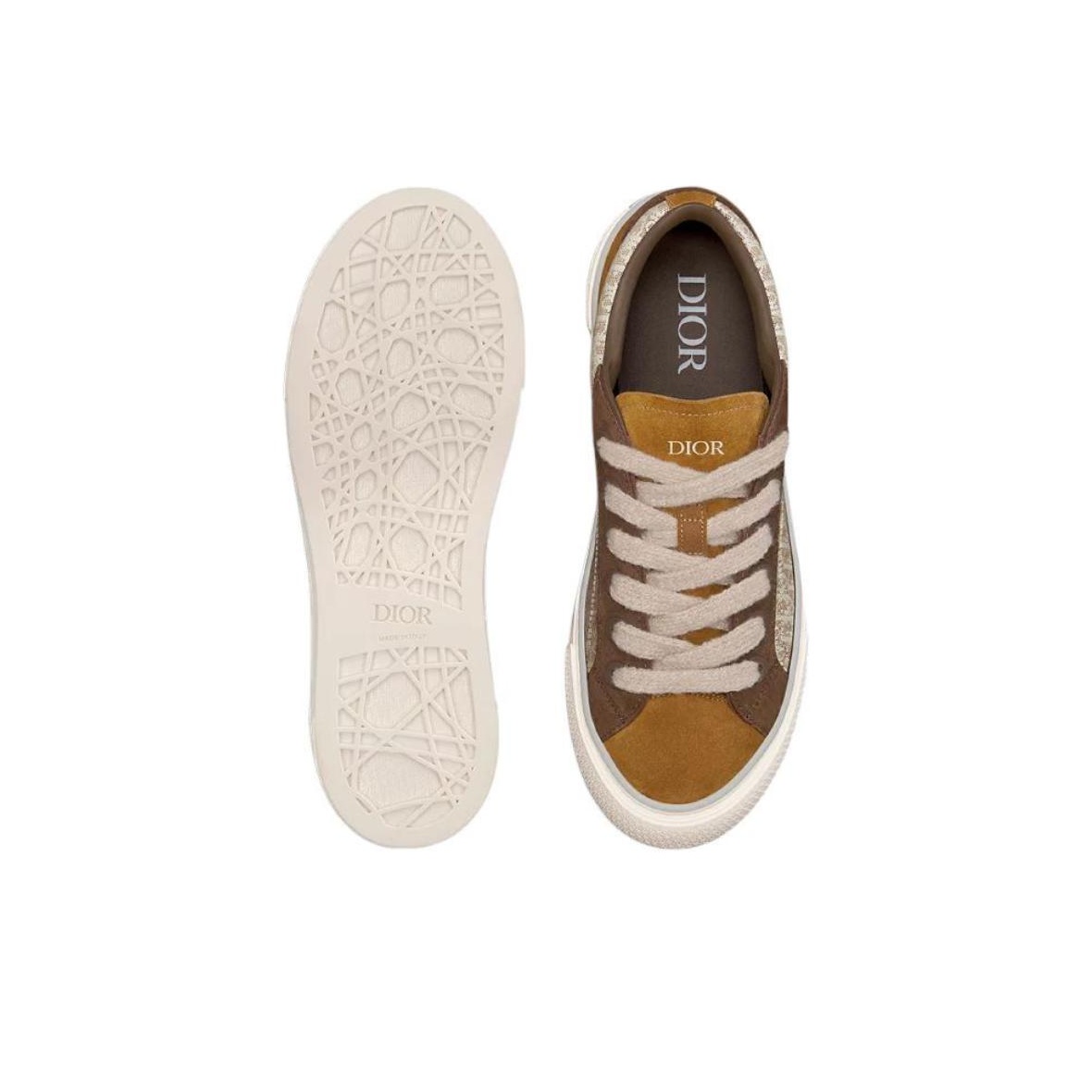 Dior ディオール B33 スニーカー ベージュ/ブラウン POIZON - Authenticated Before Shipping | Sneakers, Shoes