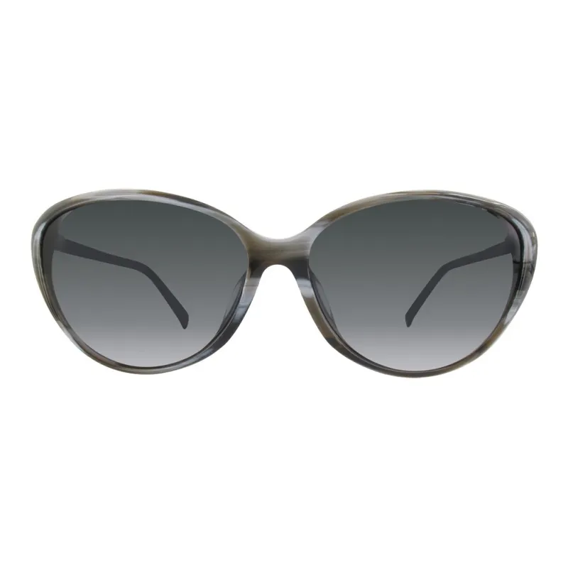 DIOR Plastic Irregular Shape Sunglasses Women's Black-1