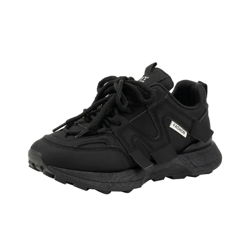 M.M Party Non slip, Wear resistant, Impact resistant Low Top Chunky Sneakers Women's-0