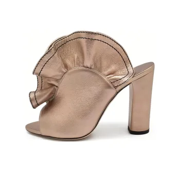 Jimmy Choo Slide Slippers Women's Pink