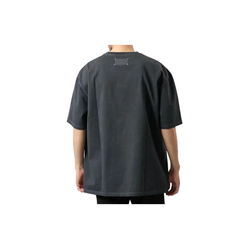 Maison Margiela Four Stitch Oversized T Shirt-4