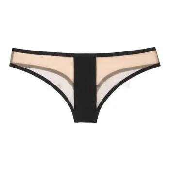 Victoria's Secret Underpants Women's 1 Pack Black & Silk Color