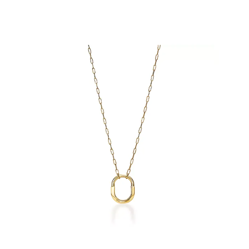 TIFFANY & CO. Karat Gold Necklaces Women's Gold-1